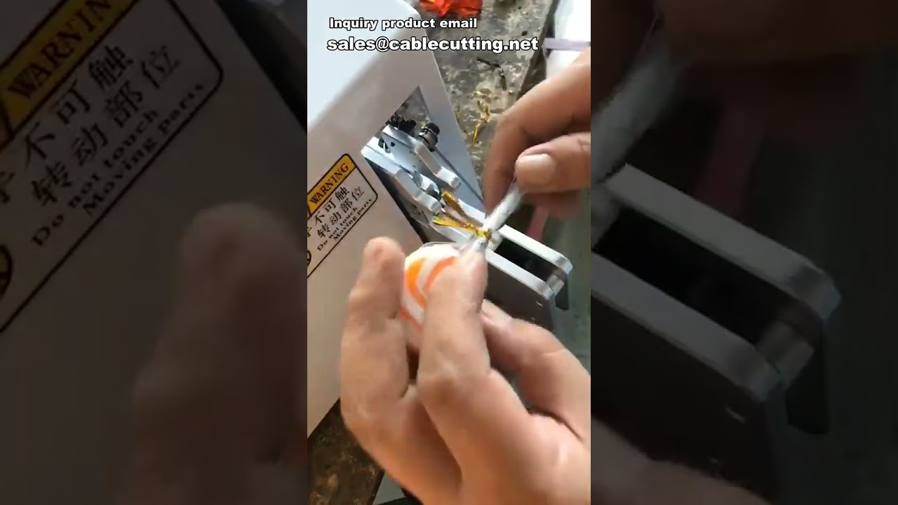 Máquina de Amarração Dupla de Fios e Cabos com Nylon | Automática