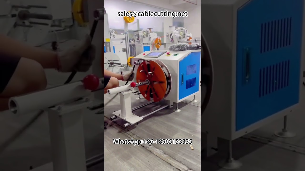 Enroladeira Automática para Mangueiras de Óleo de Alta Temperatura | Cabos e Tubos Hidráulicos
