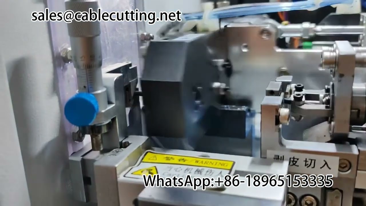 Máquina de Crimpagem de Terminais para Chicotes Elétricos | Equipamento Automatizado