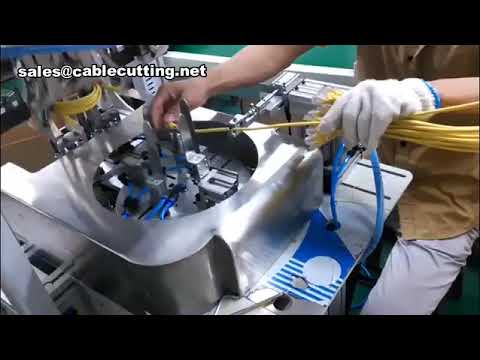 Máquina de Enrolar e Amarrar Cabo Ethernet | Bobinadeira Automática