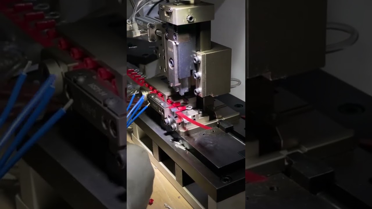 Aplicador de Crimpagem Horizontal JST 30mm | Alimentação Máx. 22mm para Automação