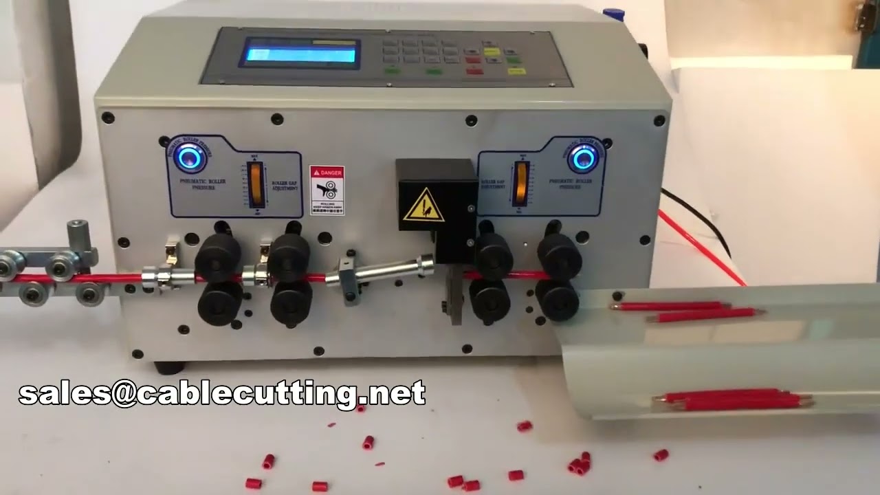 Máquina Automática de Decapagem e Corte de Fios de Computador 25mm² - WPM-MAX2-25