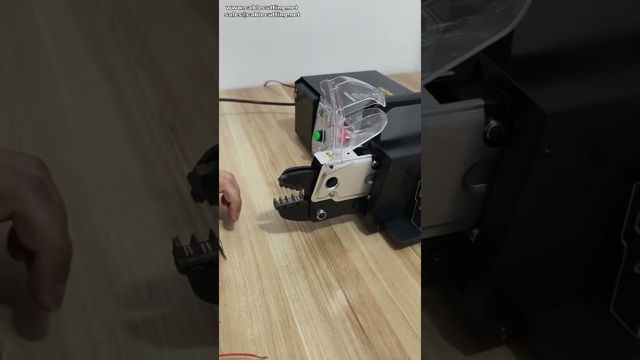 Máquina de Crimpagem Elétrica para Terminais - Teste de Crimpagem de Garra Jacaré