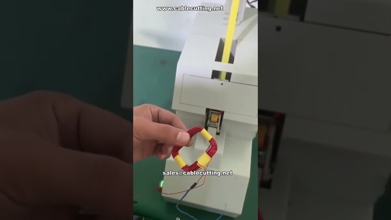 Máquina de Fita para Bobinas de Alta Velocidade - Ciclo abaixo de 2 segundos | Economize Mão de Obra e Tempo | Fabricante de Automação
